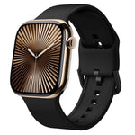 Cinturino per orologio in silicone con fibbia ad ardiglione, For Apple Watch Series 10 46mm