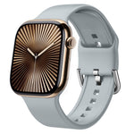 Cinturino per orologio in silicone con fibbia ad ardiglione, For Apple Watch Series 10 46mm
