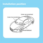 Localizzatore GPS C26 Localizzatore satellitare Tracker L'allarme antifurto per auto può interrompere l'olio e l'alimentazione, 9-36V