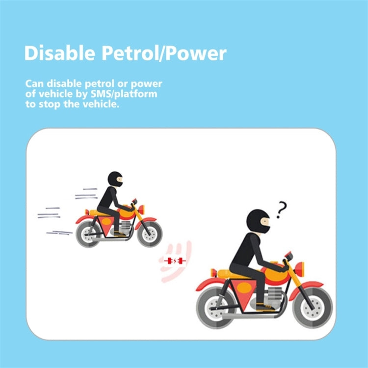 Localizzatore GPS C26 Localizzatore satellitare Tracker L'allarme antifurto per auto può interrompere l'olio e l'alimentazione, 9-36V