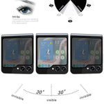 Proteggi schermo a copertura totale con colla completa per privacy esterna per piccolo schermo da 50 pezzi, For Samsung Galaxy Z Flip5