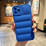 Custodia per telefono in TPU satinato con airbag d'oca, For iPhone 12, For iPhone 12 Pro Max, For iPhone 12 Pro, For iPhone 11 Pro Max