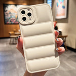 Custodia TPU satinato con airbag per iPhone 15 Pro Max