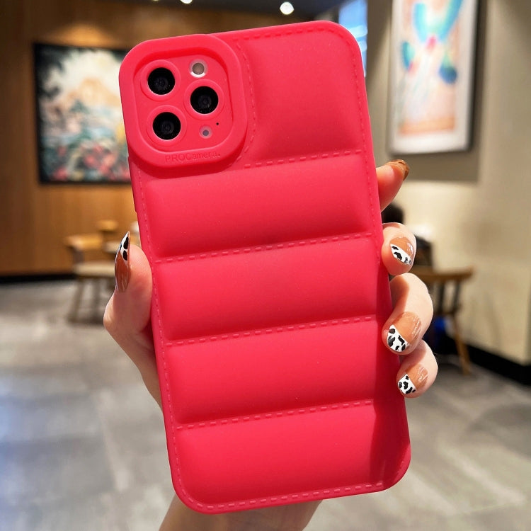 Custodia TPU satinato con airbag per iPhone 15 Pro Max