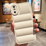 Custodia per telefono in TPU satinato con airbag d'oca, For iPhone 11, For iPhone 11 Pro, For iPhone XS / X, For iPhone XR
