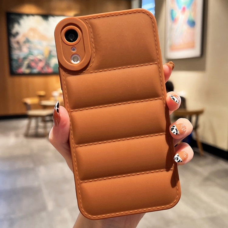 Custodia per telefono in TPU satinato con airbag d'oca, For iPhone 11, For iPhone 11 Pro, For iPhone XS / X, For iPhone XR