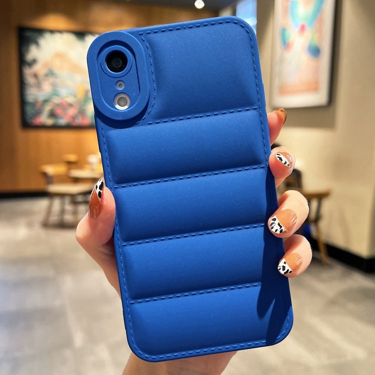 Custodia per telefono in TPU satinato con airbag d'oca, For iPhone 11, For iPhone 11 Pro, For iPhone XS / X, For iPhone XR