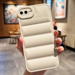 Custodia per telefono in TPU satinato con airbag d'oca, For iPhone XS Max, For iPhone 8 Plus / 7 Plus