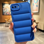 Custodia per telefono in TPU satinato con airbag d'oca, For iPhone XS Max, For iPhone 8 Plus / 7 Plus