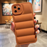 Custodia TPU satinato con airbag per iPhone 16 Pro Max