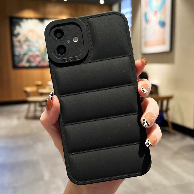 Custodia TPU satinato con airbag per iPhone 16 Pro Max