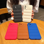 Custodia per telefono in TPU satinato con airbag d'oca, For iPhone 12, For iPhone 12 Pro Max, For iPhone 12 Pro, For iPhone 11 Pro Max