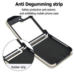 Custodia per telefono con struttura rombica con cordino lungo e corto, For Samsung Galaxy Z Flip6 / Flip7 FE, For Samsung Galaxy Z Flip5, For Samsung Galaxy Z Flip4