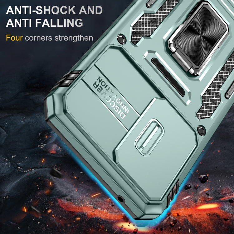 Custodia per telefono Armor PC + TPU Camera Shield, For Samsung Galaxy S23 FE 5G, For Samsung Galaxy S24 Ultra 5G, For Samsung Galaxy A54
