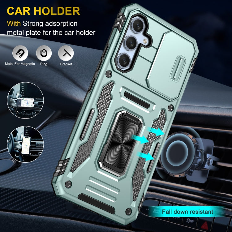 Custodia per telefono Armor PC + TPU Camera Shield, For Samsung Galaxy S23 FE 5G, For Samsung Galaxy S24 Ultra 5G, For Samsung Galaxy A54