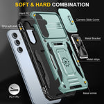 Custodia per telefono Armor PC + TPU Camera Shield, For Samsung Galaxy S23 FE 5G, For Samsung Galaxy S24 Ultra 5G, For Samsung Galaxy A54