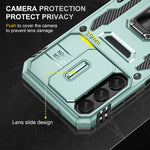 Custodia per telefono Armor PC + TPU Camera Shield, For Samsung Galaxy A05s, For Samsung Galaxy S23 Ultra 5G, For Samsung Galaxy S23 5G