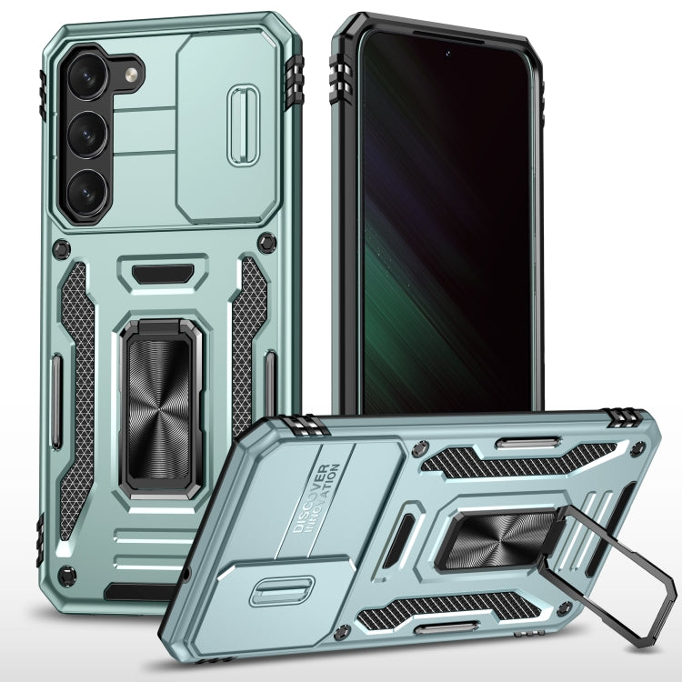 Custodia per telefono Armor PC + TPU Camera Shield, For Samsung Galaxy A05s, For Samsung Galaxy S23 Ultra 5G, For Samsung Galaxy S23 5G