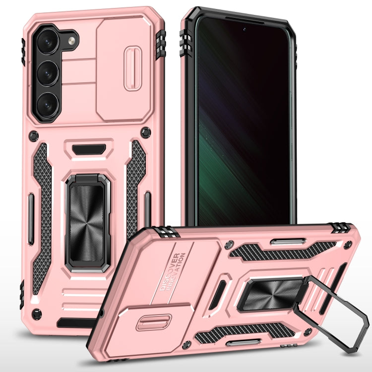 Custodia per telefono Armor PC + TPU Camera Shield, For Samsung Galaxy A05s, For Samsung Galaxy S23 Ultra 5G, For Samsung Galaxy S23 5G