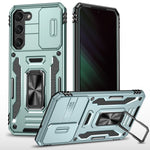 Custodia per telefono Armor PC + TPU Camera Shield, For Samsung Galaxy S24+ 5G, For Samsung Galaxy S24 5G, For Samsung Galaxy A15