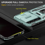 Custodia per telefono Armor PC + TPU Camera Shield, For Samsung Galaxy S24+ 5G, For Samsung Galaxy S24 5G, For Samsung Galaxy A15