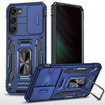 Custodia per telefono Armor PC + TPU Camera Shield, For Samsung Galaxy S24+ 5G, For Samsung Galaxy S24 5G, For Samsung Galaxy A15