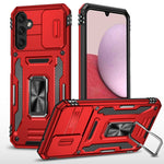 Custodia per telefono Armor PC + TPU Camera Shield, For Samsung Galaxy S24+ 5G, For Samsung Galaxy S24 5G, For Samsung Galaxy A15