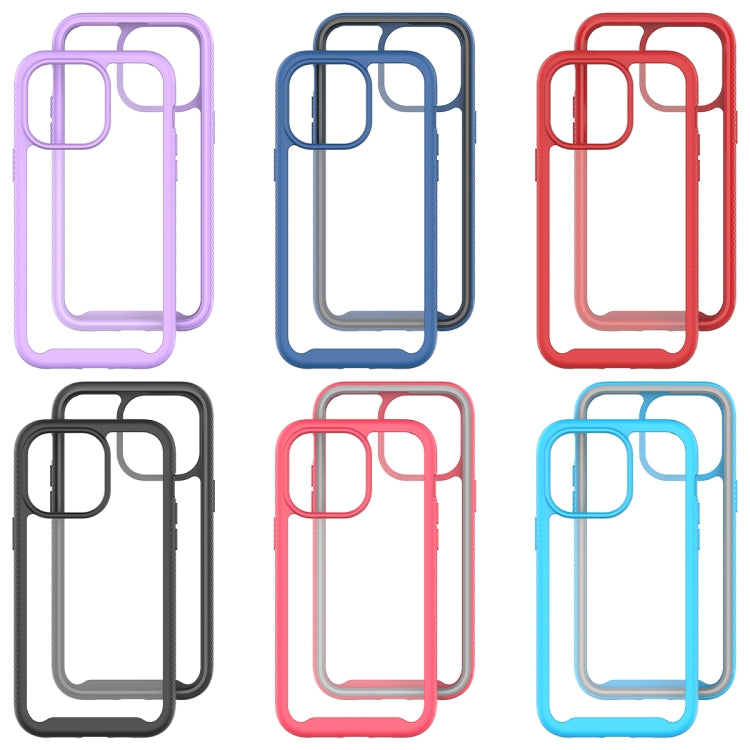 Custodia per telefono in PC trasparente antiurto in TPU tinta unita con cielo stellato, For iPhone 15 Pro Max, For iPhone 15 Pro, For iPhone 15 Plus, For iPhone 15