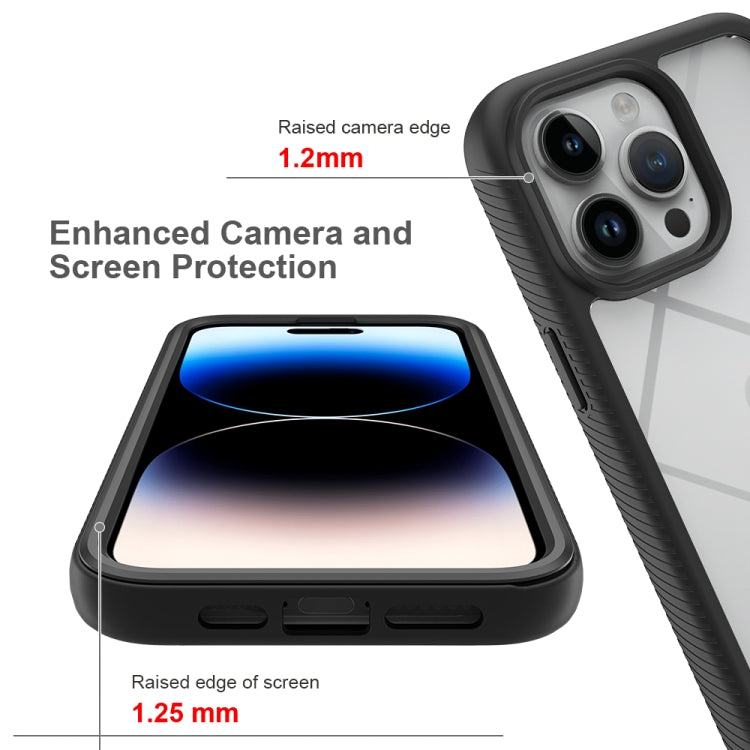Custodia per telefono in PC trasparente antiurto in TPU tinta unita con cielo stellato, For iPhone 15 Pro Max, For iPhone 15 Pro, For iPhone 15 Plus, For iPhone 15