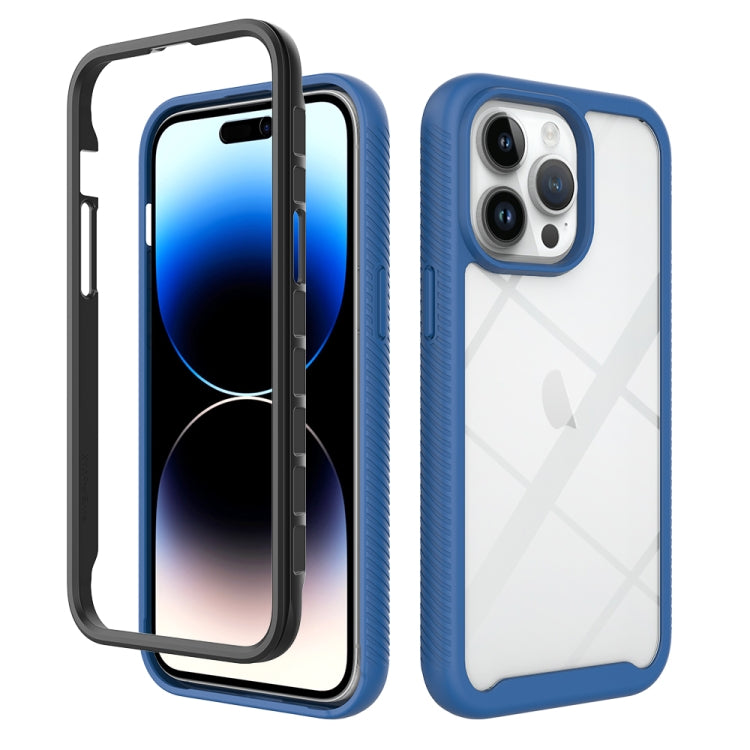 Custodia per telefono in PC trasparente antiurto in TPU tinta unita con cielo stellato, For iPhone 15 Pro Max, For iPhone 15 Pro, For iPhone 15 Plus, For iPhone 15