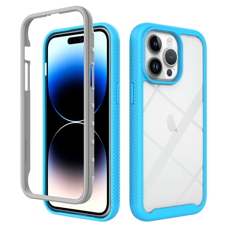 Custodia per telefono in PC trasparente antiurto in TPU tinta unita con cielo stellato, For iPhone 15 Pro Max, For iPhone 15 Pro, For iPhone 15 Plus, For iPhone 15