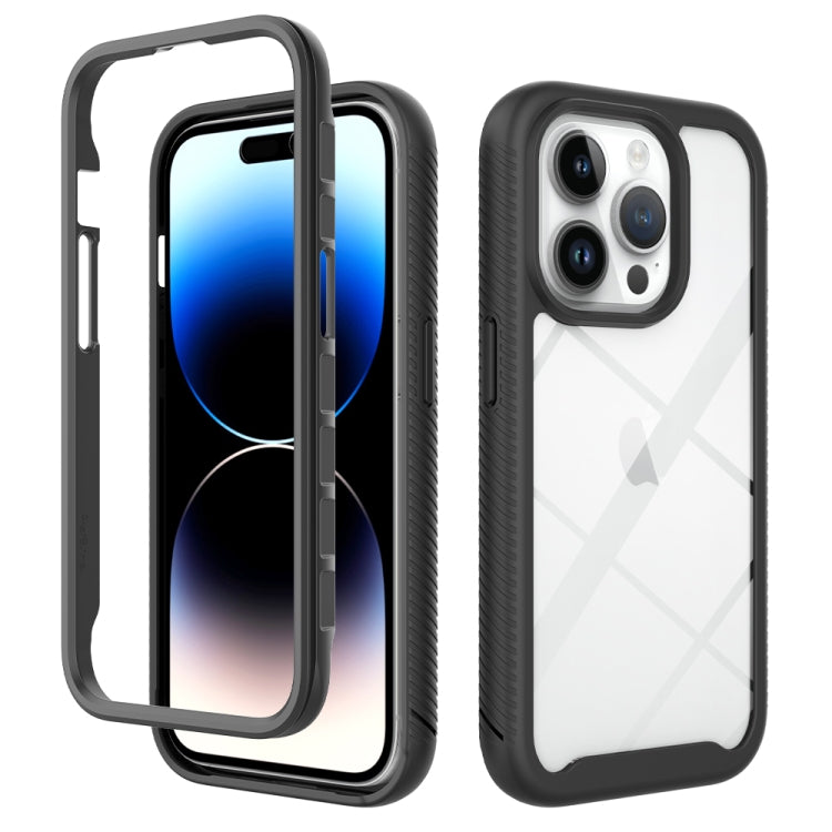 Custodia per telefono in PC trasparente antiurto in TPU tinta unita con cielo stellato, For iPhone 15 Pro Max, For iPhone 15 Pro, For iPhone 15 Plus, For iPhone 15