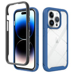 Custodia per telefono in PC trasparente antiurto in TPU tinta unita con cielo stellato, For iPhone 15 Pro Max, For iPhone 15 Pro, For iPhone 15 Plus, For iPhone 15