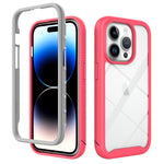 Custodia per telefono in PC trasparente antiurto in TPU tinta unita con cielo stellato, For iPhone 15 Pro Max, For iPhone 15 Pro, For iPhone 15 Plus, For iPhone 15