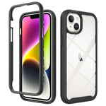 Custodia per telefono in PC trasparente antiurto in TPU tinta unita con cielo stellato, For iPhone 15 Pro Max, For iPhone 15 Pro, For iPhone 15 Plus, For iPhone 15