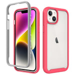 Custodia per telefono in PC trasparente antiurto in TPU tinta unita con cielo stellato, For iPhone 15 Pro Max, For iPhone 15 Pro, For iPhone 15 Plus, For iPhone 15