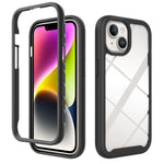 Custodia per telefono in PC trasparente antiurto in TPU tinta unita con cielo stellato, For iPhone 15 Pro Max, For iPhone 15 Pro, For iPhone 15 Plus, For iPhone 15