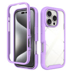 Custodia per telefono in PC trasparente antiurto in TPU tinta unita con cielo stellato, For iPhone 16 Pro Max, For iPhone 16 Pro, For iPhone 16 Plus, For iPhone 16