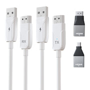 THT-020-08 Set condivisione schermo wireless con trasmettitore HDMI 4 in 1, THT-020-08