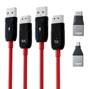 THT-020-8 Set condivisione schermo wireless con trasmettitore HDMI 4 in 1, THT-020-8