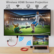 THT-020-8 Set condivisione schermo wireless con trasmettitore HDMI 4 in 1, THT-020-8