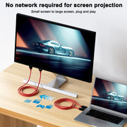 THT-020-8 Set condivisione schermo wireless con trasmettitore HDMI 4 in 1, THT-020-8
