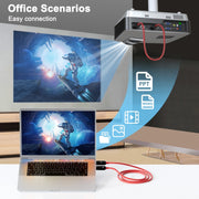 THT-020-8 Set condivisione schermo wireless con trasmettitore HDMI 4 in 1, THT-020-8