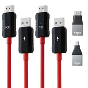 THT-020-8-2 Set condivisione schermo wireless con trasmettitore HDMI 4 in 1, THT-020-8-2