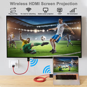 THT-020-8-2 Set condivisione schermo wireless con trasmettitore HDMI 4 in 1, THT-020-8-2
