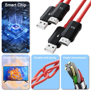 THT-020-8-2 Set condivisione schermo wireless con trasmettitore HDMI 4 in 1, THT-020-8-2