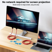 THT-020-8-2 Set condivisione schermo wireless con trasmettitore HDMI 4 in 1, THT-020-8-2