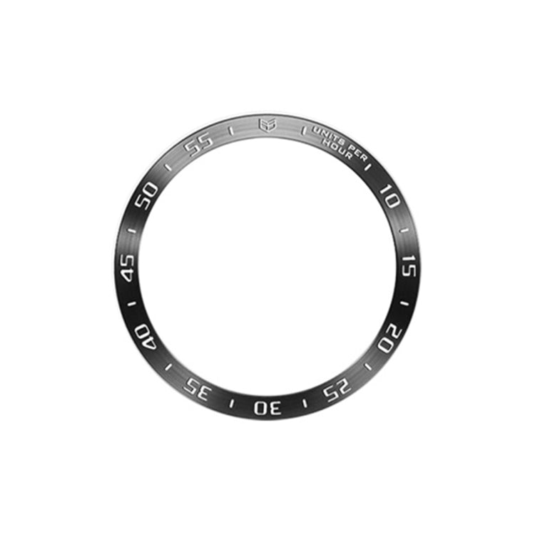 Uno stile Smart Watch Telaio protettivo con anello in acciaio, For Samsung Galaxy Watch6 Classic 47mm, For Samsung Galaxy Watch6 Classic 43mm