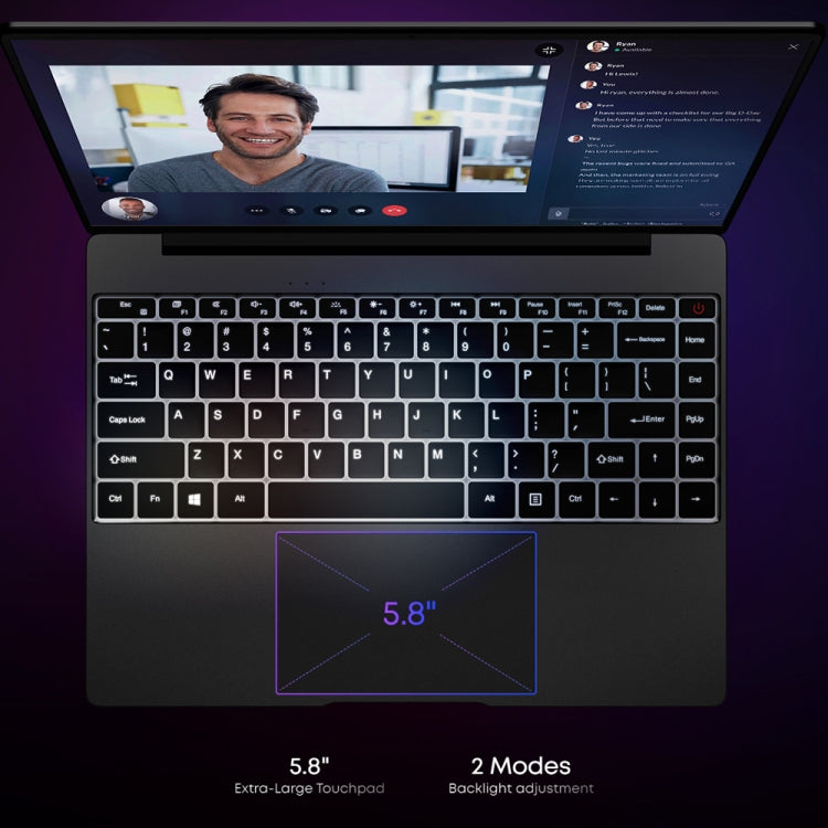 Laptop CHUWI CoreBook X da 14 pollici, Windows 11 Intel Core i3-1215U Hexa Core di dodicesima generazione, i3-1215U 16GB+512GB