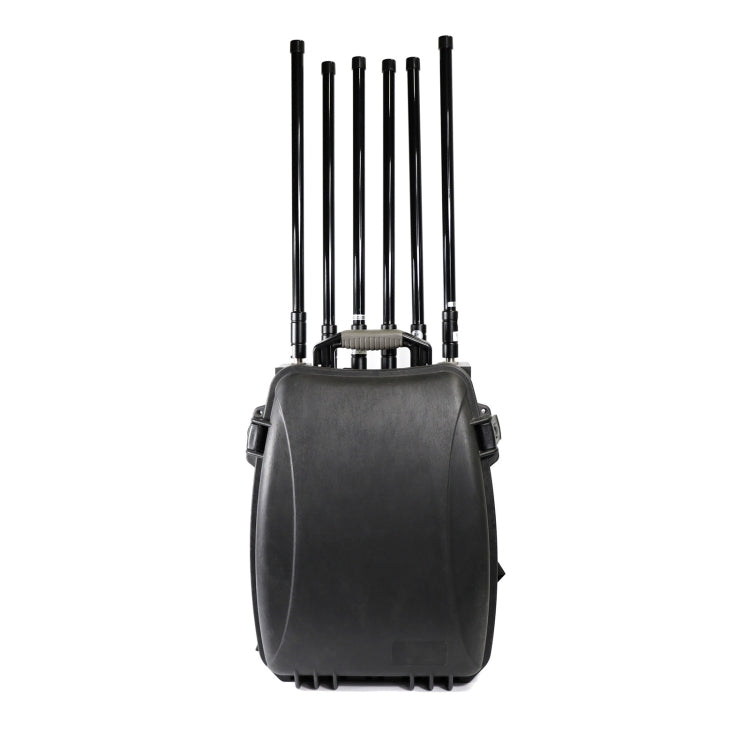 Jammer di segnale UAV a 6 vie ad alta potenza JAX-101F-6 da 120 W, JAX-101F-6